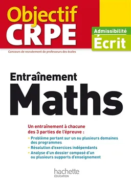 Entraînement maths : admissibilité écrit | Alain Descaves