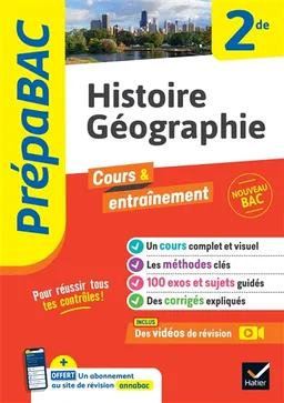 Histoire géographie 2de : nouveau bac | Christophe Clavel, Cécile Gaillard, Florence Holstein, Jean-Philippe Renaud