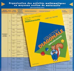 Math en pousse : MS maternelle : livre du maître | Jean-Luc Brégeon, Gisèle Méténier, Evelyne Gérome