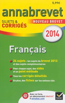 Français, séries générale et professionnelle, 2014 | Cécile de Cazanove, Antonia Gasquez