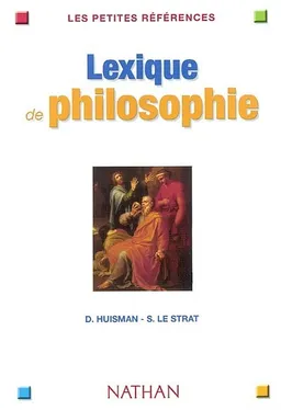 Lexique de philosophie | Denis Huisman, Serge Le Strat