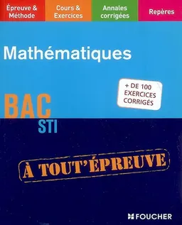 Mathématiques : bac STI | Konrad Renard