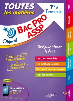 Toutes les matières, 1re et terminale bac pro ASSP | 