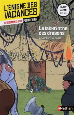 Le labyrinthe des dragons : des romans-jeux pour réviser : du CE2 au CM1, 8-9 ans | Christophe Lambert, Anne Popet, Philippe Bucamp