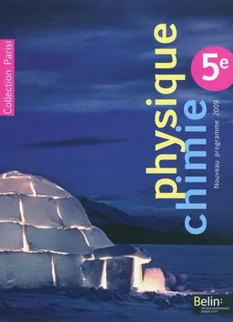Physique, chimie 5e : nouveau programme | Eric Donadei, Fabienne Foltrauer, Nicolas Riverain, Jean-Marie Parisi