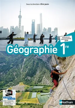 Géographie 1re : nouveau programme 2019 | Eric Janin