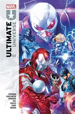 Ultimate universe. Vol. 2 | Jonathan Hickman, Peach Momoko, Bryan Edward Hill, Deniz Camp, Marco Checchetto, Stefano Caselli, Juan Frigeri