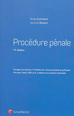 Procédure pénale | Serge Guinchard, Jacques Buisson