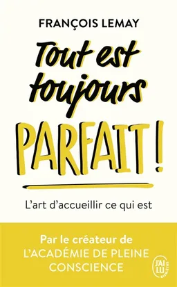 Tout est toujours parfait ! : l'art d'accueillir ce qui est | François Lemay, Martin Latulippe