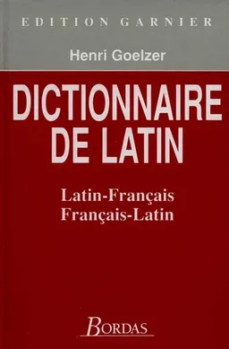 Dictionnaire de latin | 