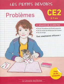 Problèmes CE2, 8-9 ans : 21 séances de 20 minutes | Pierre Tribouillard, Alice Gravier