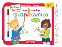 Mes premiers graphismes, dès 3 ans : j'écris, j'efface, j'apprends ! | Mélisande Luthringer