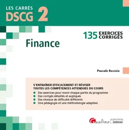 Finance : 135 exercices corrigés | Pascale Recroix