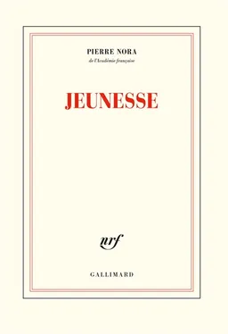 Jeunesse | Pierre Nora