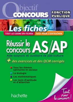 Réussir le concours AS-AP | Chrystelle Menard, Gérard Guilhemat, Grégory Viateau, Alain Vidal
