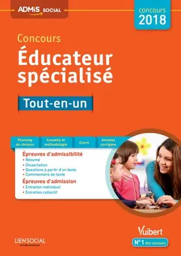 Concours éducateur spécialisé : tout-en-un : concours 2018 | Marion Gauthier