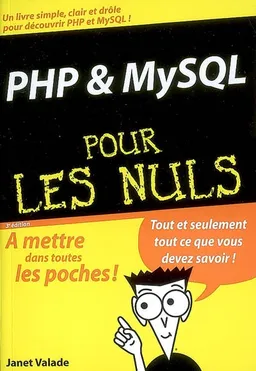 PHP et MySQL poche pour les nuls | Janet Valade