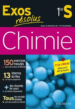 Chimie 1re S | Jean-Pierre Durandeau