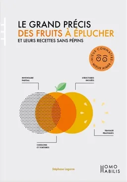 Le grand précis des fruits à éplucher : et leurs recettes sans pépins | Stéphan Lagorce