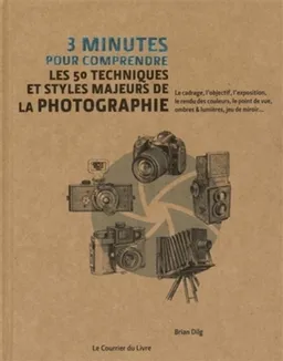 3 minutes pour comprendre les 50 techniques et styles majeurs de la photographie : le cadrage, l'objectif, l'exposition, le rendu des couleurs, le point de vue, ombres & lumières, jeu de miroir... | Adiva Koenigsberg, Jackie Neale, Marc Prüst, Ben Sloat, Brian Dilg, Ivan Hissey
