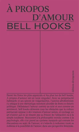 A propos d'amour | bell hooks