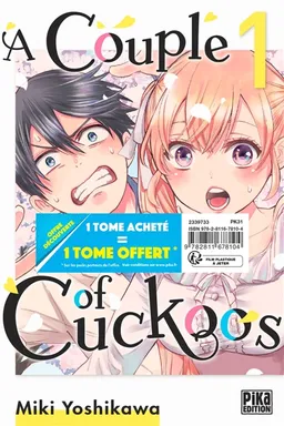 A couple of cuckoos : offre découverte T01 et T02 : 1 tome acheté = 1 tome offert | Miki Yoshikawa