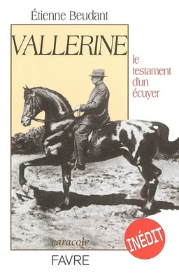 Vallerine : le testament d'un écuyer | Étienne Beudant