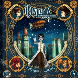 Olympia ou La mécanique des sentiments : conte musical, steampunk | Vanessa Callico, Senyphine, Jérome Boudin Clauzel, William Mesguich, Estelle Andrea, Luc-Emmanuel Betton, Magali Paliès, Anne Leforestier, Mimi Sunnerstam