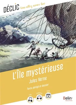 L'île mystérieuse : texte abrégé et dossier | Jules Verne, Cédric Hannedouche