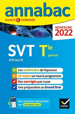 SVT spécialité, terminale générale : nouveau bac 2022 | 