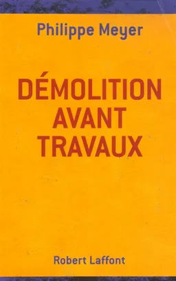 Démolition avant travaux | Philippe Meyer