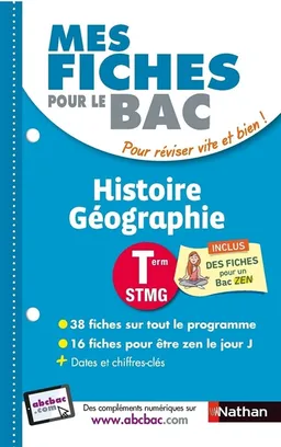 Histoire géographie terminale STMG | Florian Louis, Gilles Diederichs