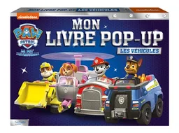 La Pat' Patrouille : mon livre pop-up : les véhicules | Nickelodeon