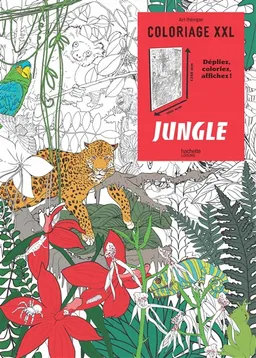 Coloriage XXL : jungle | Marthe Mulkey