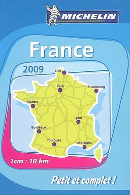 France : atlas routier 2009 | Manufacture française des pneumatiques Michelin