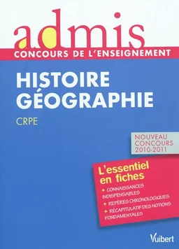 Histoire géographie CRPE | Martine Boilly, Marc Loison