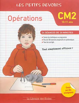Opérations CM2, 10-11 ans : 24 séances de 20 minutes | Pierre Tribouillard, Alice Gravier