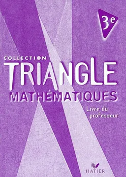 Mathématiques 3e : livre du professeur | Gisèle Chapiron, Michel Mante, René Mulet-Marquis, Catherine Pérotin
