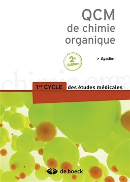 QCM de chimie organique | Mohamed Ayadim