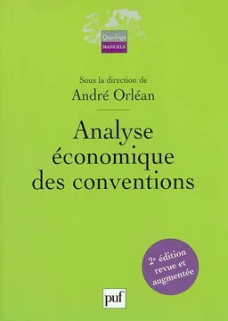 Analyse économique des conventions | André Orléan, Michel Aglietta, Robert John Aumann
