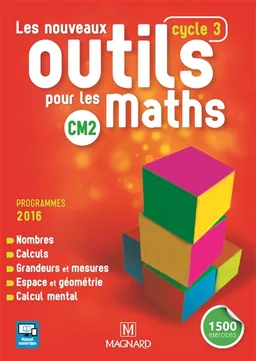 Les nouveaux outils pour les maths CM2, cycle 3 : programmes 2016 | Sylvie Carle, Sylvie Ginet, Isabelle Petit-Jean