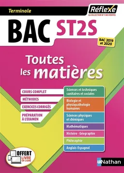 Bac ST2S, terminale : toutes les matières | 