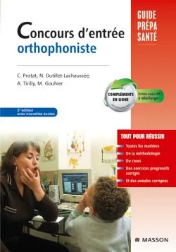 Concours d'entrée orthophonistes | Claudine Protat, Nelly Dutillet-Lachaussée, Anne Tirilly, Maryse Gouhier