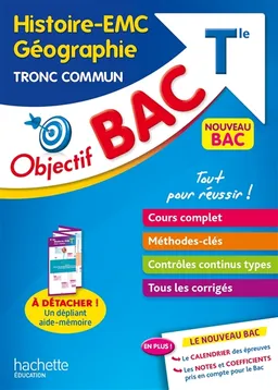 Histoire, EMC, géographie tronc commun terminale : nouveau bac | Arnaud Léonard
