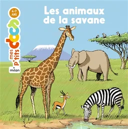 Les animaux de la savane | Stéphanie Ledu, Eric Gasté