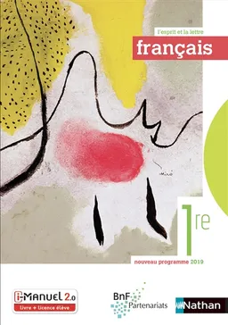 Français 1re : nouveau programme 2019 : i-manuel 2.0 livre + licence élève | Adrien David