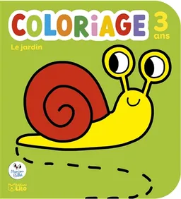 Le jardin, 3 ans : coloriage | Marion Billet