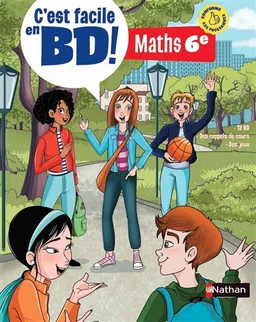 C'est facile en BD ! : maths 6e | Carbone, Chadia Loueslati, Axelle Soto