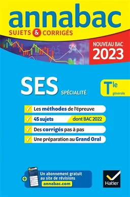 SES spécialité, terminale générale : nouveau bac 2023 | 