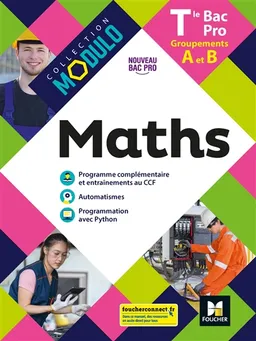 Maths terminale bac pro, groupements A et B : nouveau bac pro | 